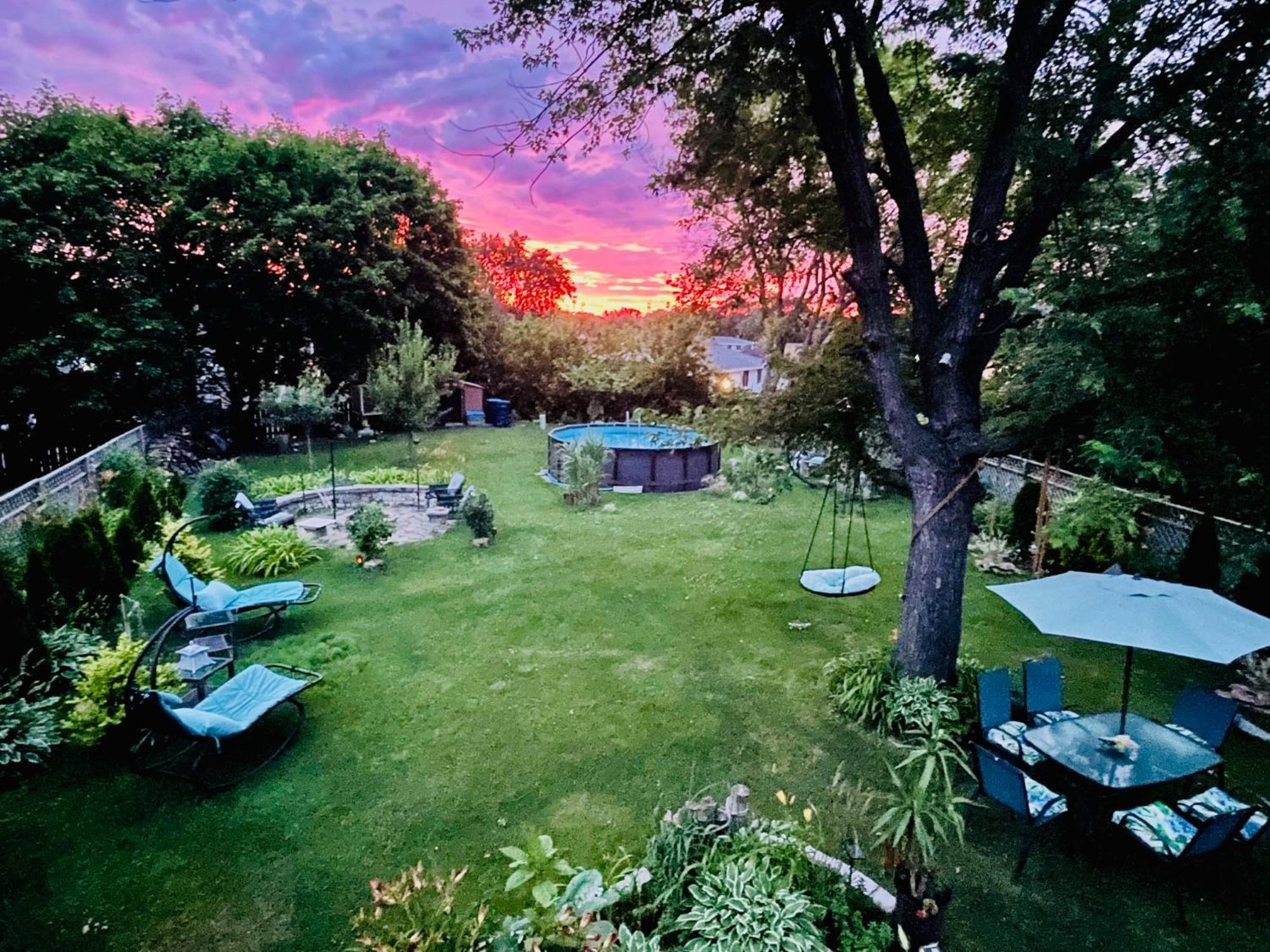 Schaumburg Paradise Oasis With A Secret Garden And Private Pool Dış mekan fotoğraf